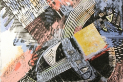 "Любовь 1", 2004, смешанная техника, 32x32
