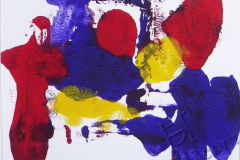 "Ночь в городе 4", 2009, бум./монотипия