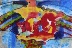 "Феникс", 2012, бум./смеш. техника