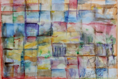"Ночные думы 1", 2011, бум./акварель, 25x36