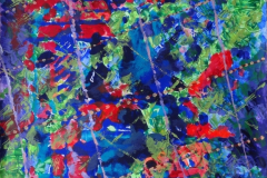 "Горячая ночь 2", 2017, бум./акрил, 55x49
