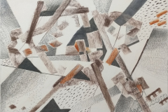 "Точка сборки 2", 2020, смеш. техника, 52х73