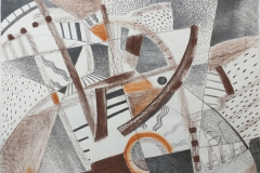 "Точка сборки 3", 2020, смеш. техника, 52х74