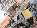 "Любовь 1", 2004, смешанная техника, 32x32