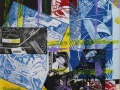 "Композиция 3", 2010, бум./смеш. техника