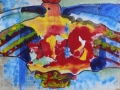 "Феникс", 2012, бум./смеш. техника