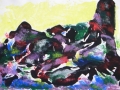 "Вечер на Гоа", 2009, Бум/ акрил, 30х40