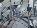 "Гости 1", 2020, смеш. техника, 50х74