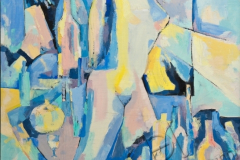 «Небо в бутылках», 2001, х/м, 98х90