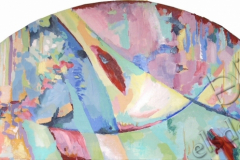 «Весна Инь», 2004, х/м, 50х120