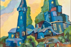 «Старый город», 2008, х/м, 70х50