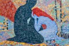 «Рождение Адама и Евы», 2009, х/м, 80х100