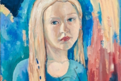 «Моя инопланетянка», 2010, х/м, 70х50