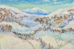 «Зима в горах», 2011, х/м, 60х80