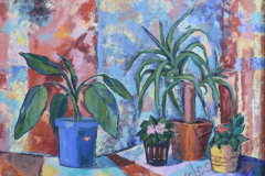 «Из жизни растений 1», 2011, х/м, 50х70