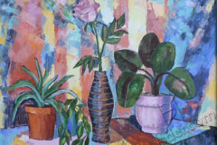 «Из жизни растений 3», 2011, х/м, 50х70