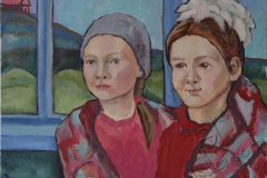 «Девочки из Ишкула», август 2013, к/м, 30х40