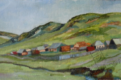 «Этюд 2», август 2013, к/м, 25х40