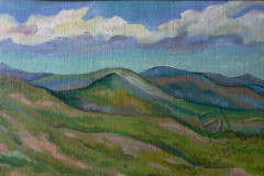 «Этюд1», август 2013, к/м, 25х40