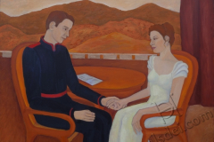 «Сон о прошлой жизни 2», август 2015, х/м, 95х70