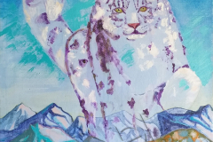 «Дух Гор», 2018, х/акрил, 75х60