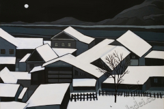«Крыши 1», 2019, холст/акрил, 70х95