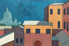 «Эффект бабочки 2», 2019, холст/акрил, 70х90