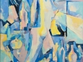 «Небо в бутылках», 2001, х/м, 98х90
