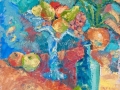 «Натюрморт с виноградом», 2010, к/м, 49х36