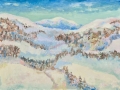 «Зима в горах», 2011, х/м, 60х80