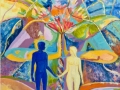 «Адам и Ева», 2011, х/м, 80х60