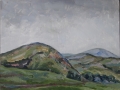 «Дождь», август 2013, к/м, 30х40