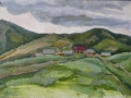 «Этюд 1», август 2013, к/м, 30х40