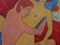 «Притяжение Луны», февраль 2014, х/м, 100х70