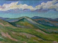 «Этюд1», август 2013, к/м, 25х40