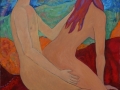 "Соединение луны и солнца 1", 2015 июль, х/м, 100х80