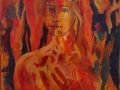"Огонь", октябрь 2015, х/а, 70х50