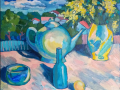 «Летний чай», 2018, х/м, 40х50