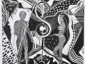 «Адам и Ева», 2010, X3, 29x26